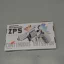 Revolver Toy Gun Pistol, Interlocking Foam Dart Blaster, Safe and Fun Shooting Game for Boys, Puzzle Toys with Soft Bullets, Suitable for 14+ Years Old Boys and Girls (Grey)