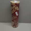 Artoid Mode Holly Pine Branches Leaves Merry Christmas Kitchen Mats Set of 3, Winter Decor Low-Profile Kitchen Rugs for Floor - 17"x29"+17"x36"+17"x47" (Red)