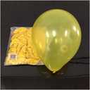 50Pcs 10inch 1.5g Latex Balloons Happy Birthday Party Wedding Christmas Decorations Balloon Kids Air Balls Globos, Yellow, 50Pcs