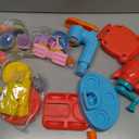 59 PCS 3 in 1 Dough Sets for Kids Ages 3-4-8, Art Crafts Dough Tools Kit, Ice Cream Playset Noodle Hamburger Maker Machine, Kitchen Creations Food Play Toys Toddlers Boys Girls