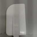 Rubbermaid Commercial Products Scraper Spatula/Food Scraper 13.5-Inch Dishwasher Safe White Heavy Duty Rubber Silicone Spatula for Resturant/Home Cooking/Baking