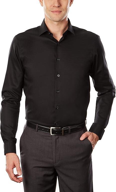 Kenneth Cole Unlisted Men's Slim Fit Solid Dress Shirt, Size M