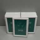 LaVie Home 4x6 Picture Frames (12 Pack, White) Simple Designed Photo Frame with High Definition Glass for Wall Mount & Table Top Display, Set of 12 Classic Collection