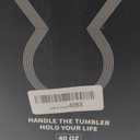 Meoky 40oz Tumbler with Handle, Leak-proof Lid and Straw, Insulated Coffee Mug Stainless Steel Travel Mug, Keeps Cold for 34 Hours or Hot for 10 Hours (Flamingo)