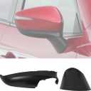 Mirror Lower Cover Trim ＆ Base Kit Right Passenger Side Fit for Mazda CX-5 2015 2016 (With Mirror Light Version), Rearview Wing Bottom Cap Lower Holder Frame House ＆ Triangle Base Assembly