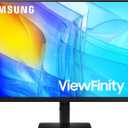 SAMSUNG 27" ViewFinity S8 (S80D) Series 4K UHD High Resolution Computer Monitor, HDR10, Multiple Ports w/ HDMI, DisplayPort, USB-A, Height Adjustable Stand, LS27D806EANXGO, 2024