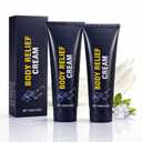 Capsaicin Warming Cream for Feet, Legs & Hands, Targeted Comfort Skin Care, Fast Absorbing Non-Greasy Formula, External Use, 2 Pack
