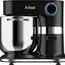 10.5QT Stand Mixer, 900W Electric Tilt-Head Kitchen Mixer Black