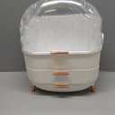 Upgrade Large Makeup Organizer Countertop Vanity Case Skin Care Cosmetic Storage Box Bathroom Counter Perfume Skincare Organizers Make Up Caddy Gift for Women Girls Clear Design Easy Visibility