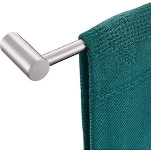 KOKOSIRI Bath Towel Bars Brushed Nickel Bathroom Towel Holder 32-Inch Wall Mounted Racks Bathroom Hardware Accessories Stainless Steel, B4007BR-L32