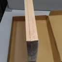 3 Pcs Framed Mountain Wildflower Wall Art Triptych Natural Landscape Canvas Prints Large Farmhouse Daisy Poster Botanical Picture Painting for Living Room Bedroom Decor 12x16IN