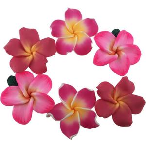 Winterworm 50pcs Mini Artificial Flowers Diameter 3.5cm Handmade Hawaiian Artificial Flower Wedding Birthday Mother's Day Decor