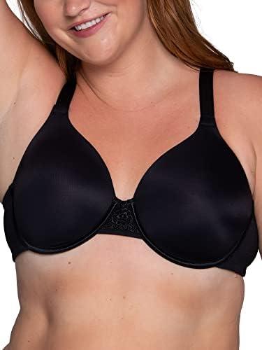 Vanity Fair Women's Full Figure Beauty Back Smoothing Bra, 4 Way Stretch Fabric, Lightly Lined Cups up to H