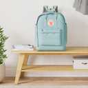 Fjallraven Kanken Laptop 17" Backpack, Frost Green, One Size