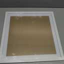 16x16 Diamond Painting Picture Frames,Display Pictures 14x14 Inch/35x35cm With Mat or 16x16 Inch/ 40x40cm Without Mat, Picture Frames Diamond Art Frames Wood White (YK0062)