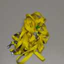 PATIKIL 17" Neck Lanyards, 20 Pack 0.6" Width Flat Strap Lanyard with Swivel Hook Clip for Name Tag Badges Holder ID Card Keys, Yellow