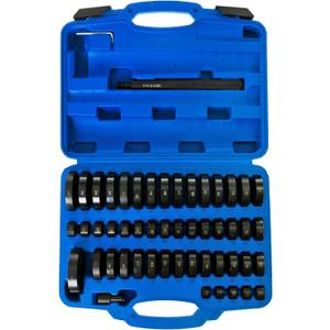 52PCS Bushing Press Kit, Heavy Duty Bushing Bearing and Seal Driver Set