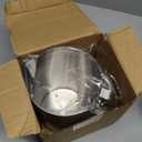 Stainless Steel Pitcher with Lid 2 L 70 oz Measuring Cup with Marking Metal Water Container with Handle Milk Frothing Jug for Iced Tea Hot Cold Water