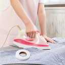 4 Rolls Iron on Hemming Tape for Pants, No Sew Hem Tape & Adhesive Fabric Fusing Tape, 0.6 inch x 70 Yards Double Sided Hemming Tape for Clothes, Dresses, Curtains (White, Black)