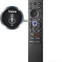 for Sony-TV-Remote-Control, Replacement for Sony Bravia TV Remote for All Smart LED OLED Series TVs with Voice Function