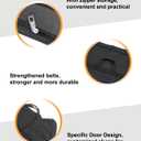 Door Storage Bag Fit for 2021-2026 Ford Bronco 4-Door Front and Rear Door Bags 4PC