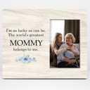 3 x Orchroma Mommy Picture Frame, Best Mom Gifts from Kids Son Daughter, Mother's Day Birthday Gifts for Mommy, Mommy and Me Photo Frame 4x6