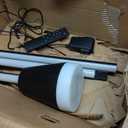 Keepsmile Smart RGB LED Corner Floor Lamp,Bright Tall Standing Lamps with APP and Remote,Modern Floor Lamp with Music Sync and 16 Million Colors, Ambient Lighting for Living Room Matte Black