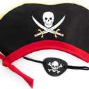 Little Adventures Costume Hats (Deluxe Pirate Hat & Eyepatch)