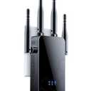 Wireless Routers Amplifier, WiFi Extender Internet Booster, Mesh Wi-Fi 80% Faster | Broader Than Ever, 1 Tap Setup, Support More Network Devices at Home