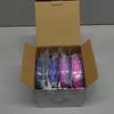 250g Rainbow PLA Filament 1.75mm Bundle, SUNLU 3D Printer Filament Neatly Wound, Fast Color Change Each 8 Meters, 250g Spool, 4 Rolls, Rainbow 01-04