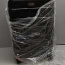 Wrangler 20" Spinner Carry-On Luggage, Black (22-Inch)