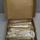 Ravinte 28 Pack Solid 7-1/2 Inch Square Cabinet Handles - Champagne Bronze Pulls for Drawers and Kitchen Cabinets - Hardware Handles