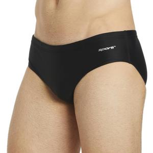 Sporti Men's Swim Briefs - Printed Color & Solid Swimsuit Training Suit - Men's Athletic Swimwear Briefs for Lap Swimming (30) Black Sporti Men's Swim Briefs - Printed Color & Solid Swimsuit Training Suit - Men's Athletic Swimwear Briefs for Lap Swimming (30) Black