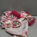 Baby Girl Christmas Pajama Sets Long-Sleeve Button Down Fur Trim Shirt Matching Pants 2 Piece Lounge Set Sleepwear (12-18 Months, Pink)