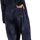 Navy Blue Jumpsuit for Men,Adult Coveralls Costume (Blue, L)