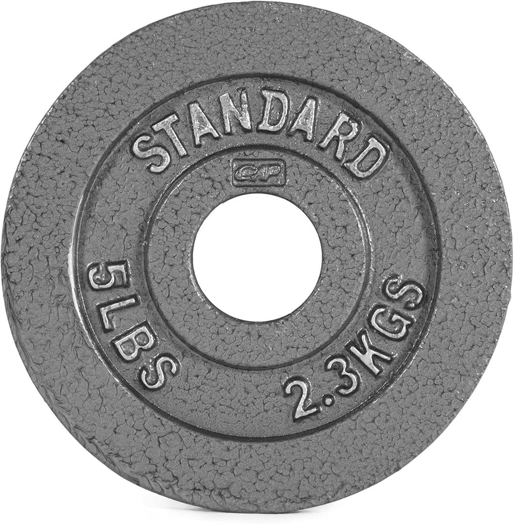 CAP Barbell 2-Inch Olympic Weight Plate | Multiple Options (5 lb - Single)