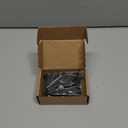 20-Piece M8-1.25 x 60mm Flange Button Head Screws - Black 304 Stainless Steel Socket Head Screws, Allen Hex Drive & Bit Included, Full Thread Machine Bolts