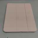 iMieet iPad (A16) Case/iPad 10th Generation Case [11-Inch 2025/10.9 Inch 2022] with Pencil Holder, Trifold Stand Smart Cover with Soft TPU Back, Auto Wake/Sleep (Pink)