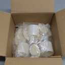 21 Pieces Bath Bomb Press Mold Kit, MaehSab 3 Pcs Round Shower Steamer Molds with 18 Flower Pattern Stamps DIY Tools, Moon Cake Making Mold for Mid-Autumn Festival, Dessert Baking