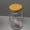 Laundry Detergent Dispenser,1 Gallon Glass Liquid Laundry Detergent Dispenser,for Bleach, Fabric Softener,Laundry Soap Dispenser,for Laundry Room Organization and Storage