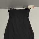 Popilush Womens Summer Shapewear Dress - Bodycon Cocktail Graduation Party Midi Dresses with Built-in Bra, M