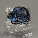 Lusstiazz Cowboy Hat Band for Women Men, Beaded Band for Straw Fedora Hand Made Replaceable Blue Hat Belt