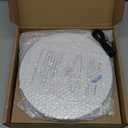 JAYEGT Motorized Rotating Display Stand, 10inch /11Lbs Load ,Mirror Cover 360 Degree Electric Rotating Turntable ,Cup Display Turner Stand,Photography Products, Jewelry ,Tumbler -Black