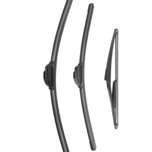 Feiyueauto Wiper Blade Replacement for Rogue 2014-2021, Windshield Wiper Blades 26"+17" With Rear Wiper 12" (Set of 3) U/J HOOK, Double Sided Rubber Strips and Longer Life