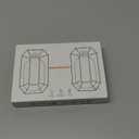 Hand Warmers Rechargeable, Dnaleao 2 Pack 4000mAh Electric Portable Pocket Heater, Heat Therapy Great for Outdoors, Hunting, Golf, Camping, Warm Gifts (Black & Blue)