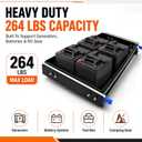 22.6"x13"x2"Generator Slide Out Tray,RV Cargo Slide Out Tray for Generator