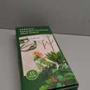 15 Pack Stackable Plant Support Stakes, Garden Trellis for Climbing Plants Indoor and Outdoor Use, Plant Accessories for Potted Plants Monstera, Plant Sticks for Climbing Plant Stems (Dark green)