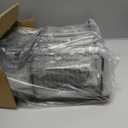 Dish Drying Rack - Space-Saving Small Dish Rack for Kitchen Counter, Rust-Resistant Kitchen Drying Rack, Compact Dish Drainer Organizer with Utensil Holder for Home Kitchen, Black