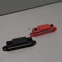 400A Bus Bar 12V Power Distribution Block 6 x 5/16" (M8) Terminal Studs 12 Volt Marine Bus Bar Positive & Negative for Boat Automotive Solar System