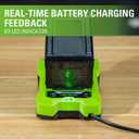 Greenworks 40V Battery Charger (Genuine Greenworks Charger)